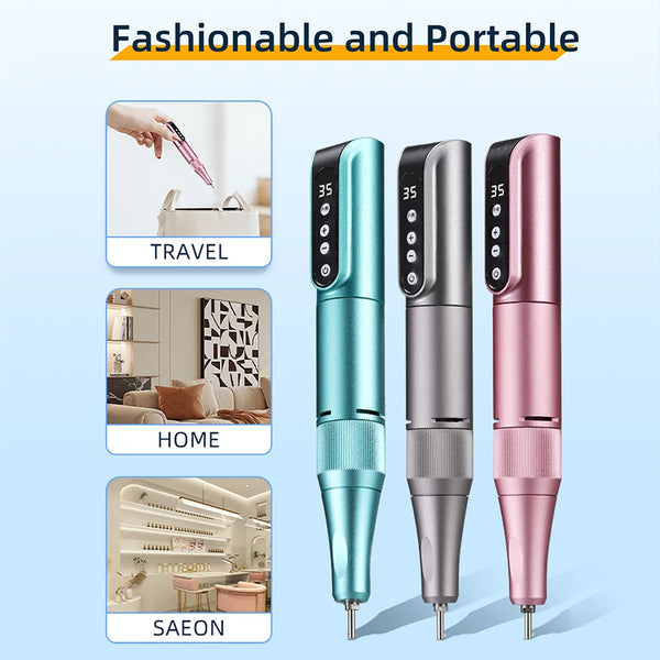 Portable Nail Drill Pen