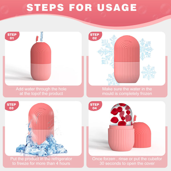 Silicone Ice Roller for Glowing Skin