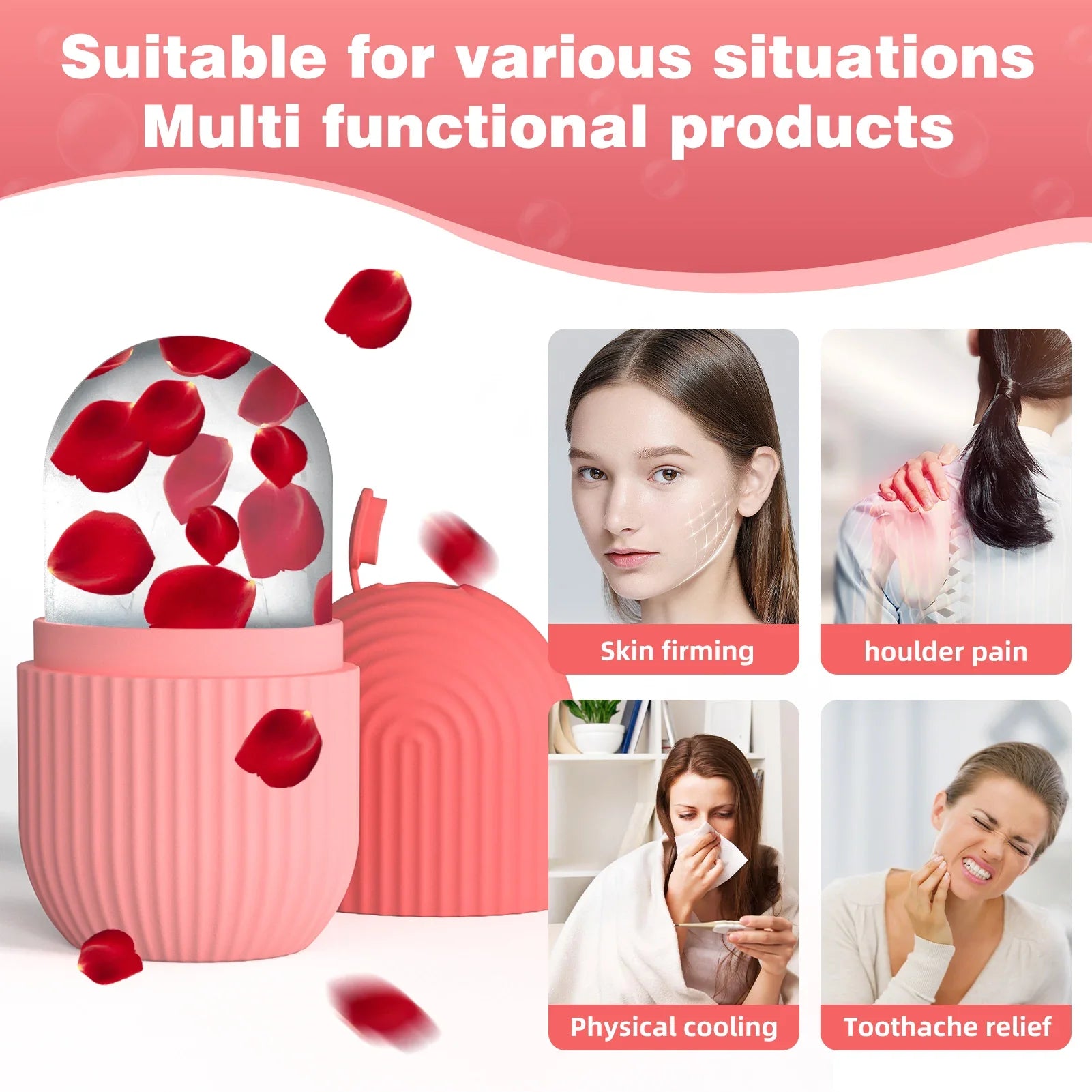 Silicone Ice Roller for Glowing Skin